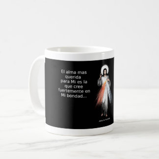 Mug Taza mensaje de Jesus misericordioso