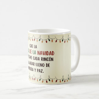 Mug Taza navideña vintage