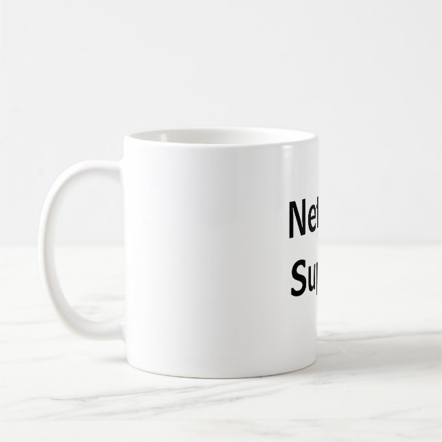 Mug Taza  network Support (Gauche)