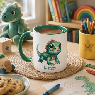 Mug Taza para niños personalizada con diseño de animal