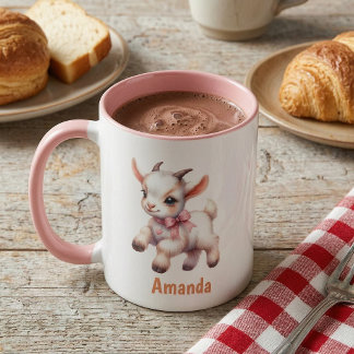 Mug Taza para niños personalizada con diseño de animal