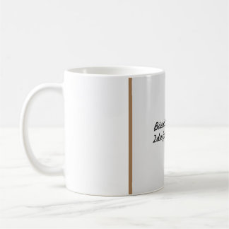 Mug Taza para tomar café con texto bíblico 