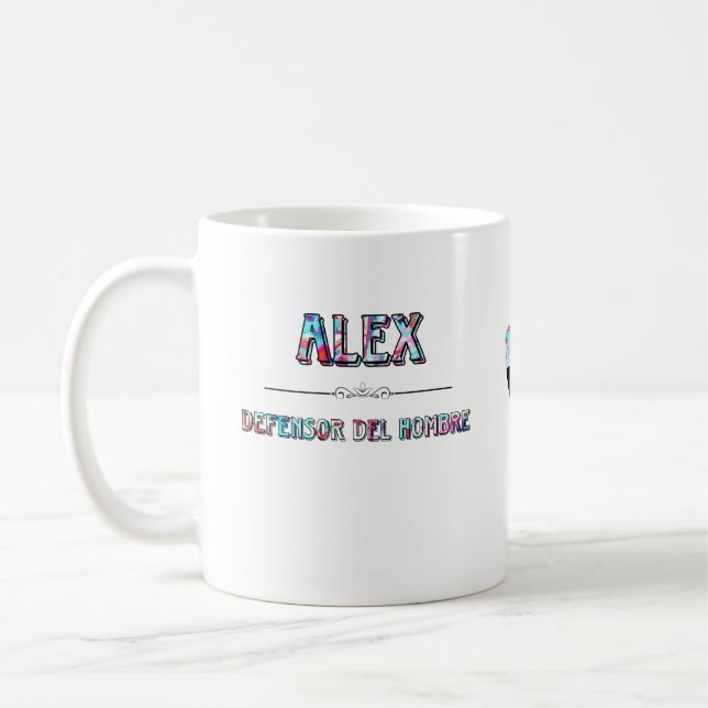 Mug Taza personalizada Alex y su significado (Gauche)