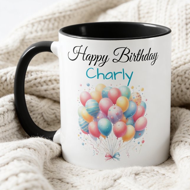 Mug Taza personalizada “Happy Birthday”  (Créateur téléchargé)