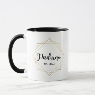 Mug Taza Personalizada Quieren Ser Mis Padrinos 2023