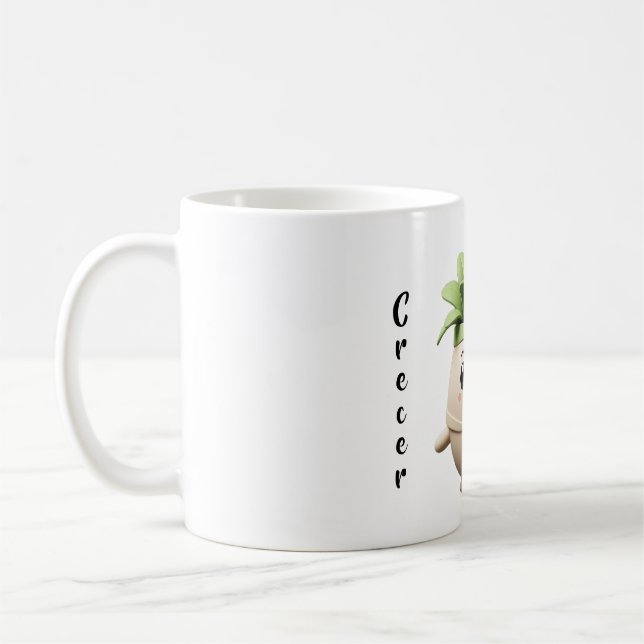 Mug Taza Pipo Crecer – Mensaje Diario (Gauche)