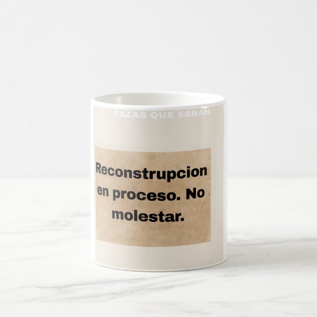Mug Taza Reconstrucción en Proceso No molestar (Centre)