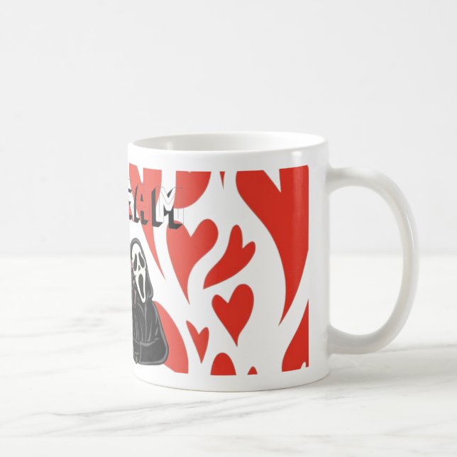 Mug Taza scream for me (Droite)