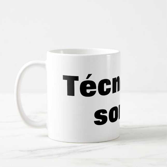 Mug Taza técnico en sonido (Gauche)