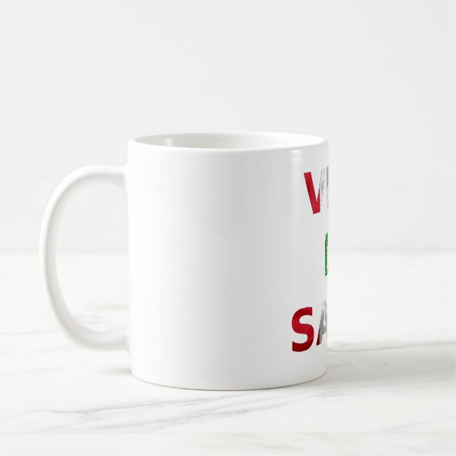 Mug Taza Viva la salsa Perú (Gauche)