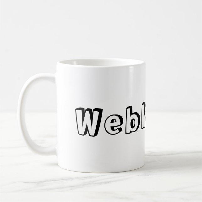 Mug Taza WebMaster (Gauche)
