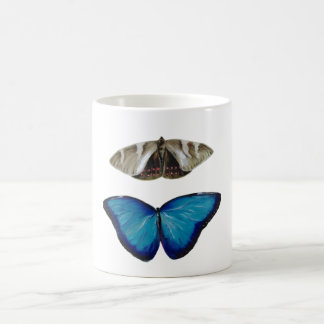 Mug Tazas de dos Mariposas Hermosas