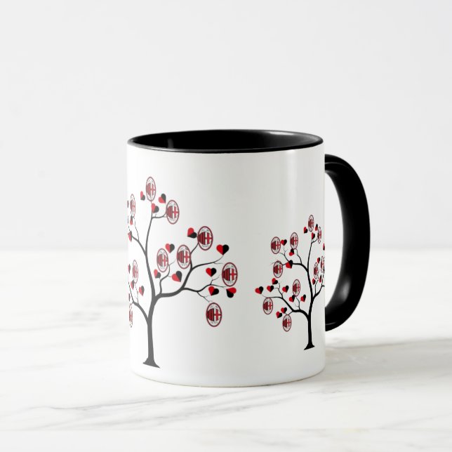 Mug Tazza Milan calcio (Devant droit)