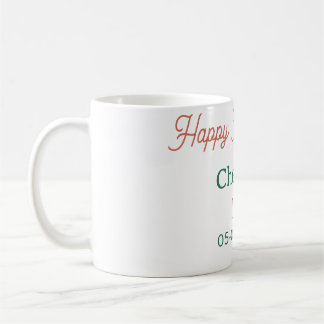 Mug Tchin 40 joyeux anniversaire orange vert nom date