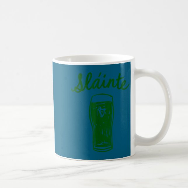 Mug Tchin gaélique toast script pub irlandais acclamat (Droite)