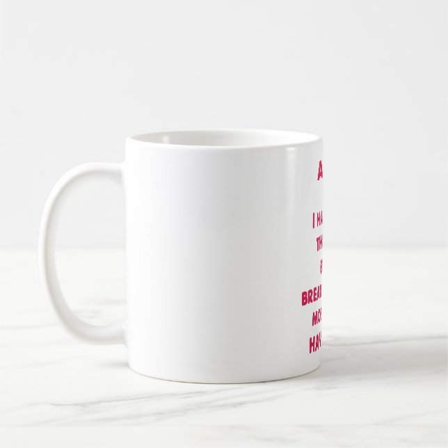 Mug TDAH: Avoir un enfant avec le TDAH (Gauche)