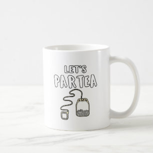 Mug Tea Lover Gift Party Let's Partea Gift