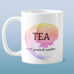 Mug Tea Not Paint Water Artist Humour<br><div class="desc">Pour tout artiste ou peintre qui a rincé sa brosse dans son thé ou son café,  ou qui a accidentellement bu une gorgée d'eau de peinture. J'y suis allé aussi ! Humour artistique pour lever un sourire.</div>