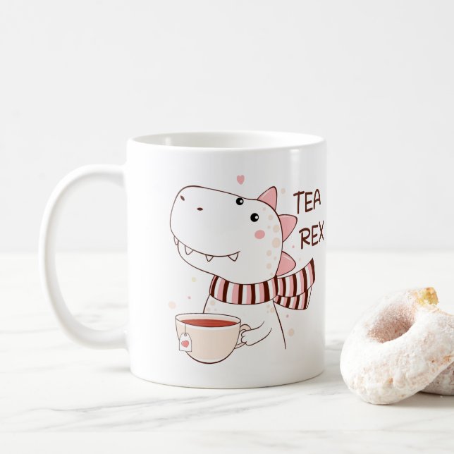 Mug Tea-Rex (Avec donut)