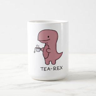 Mug Tea-Rex, joli dinosaure , amoureux drôle de Dino 