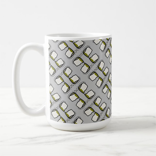 Mug Tea Tea Art numérique Design (Gauche)