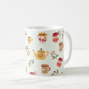 Mug Tea Time Motif sans faille