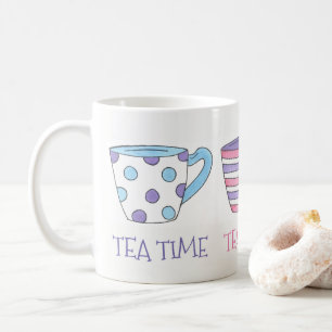 Mug Tea Time Tea Party Pastel