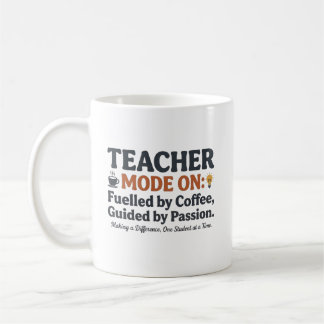 Mug Teacher Mode On style quotes