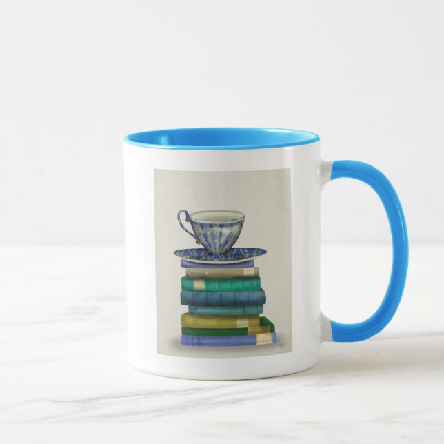Mug Teacup et livres 2 (Droite)