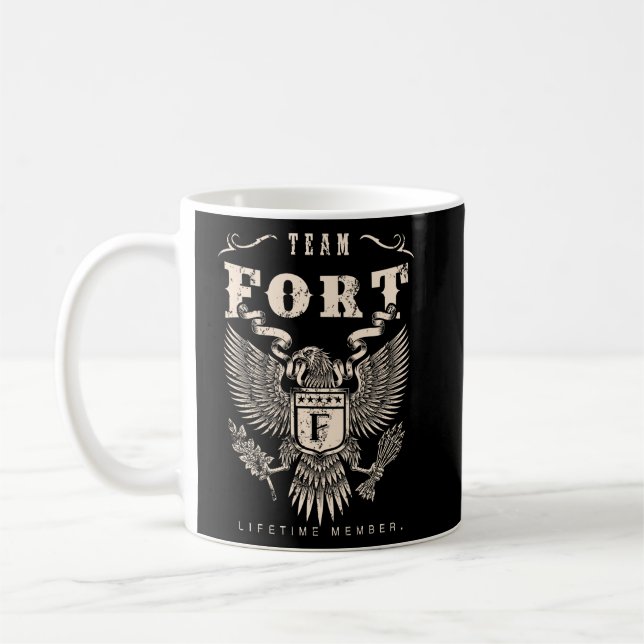 Mug TEAM FORT Membre à vie. (Gauche)