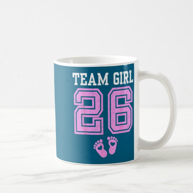 Mug Team Girl 2026 Gender Reveal Party Baby Announceme (Droite)