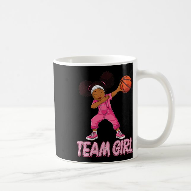 Mug Team Girl Bysketbyll Bbyll Joueur (Droite)
