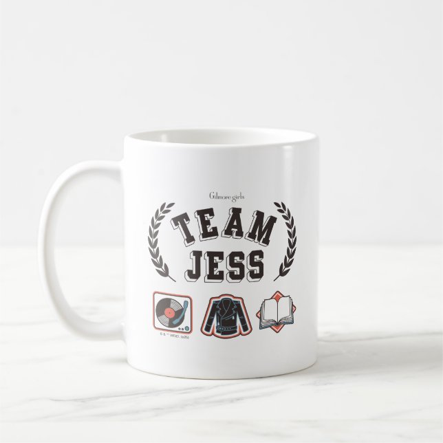 Mug Team Jess Conception Gilmore Girls (Gauche)