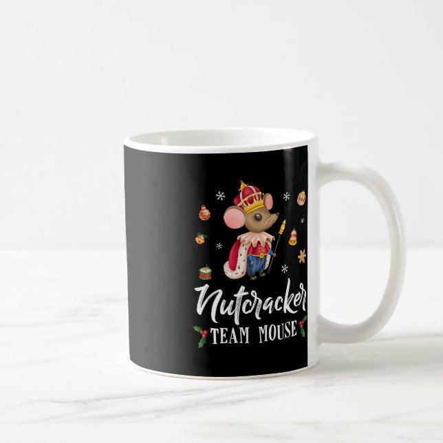 Mug Team Mouse Nutcracker Noël Danse Amusante Soldat (Droite)