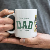 Team papa nom de famille une photo sportgreen