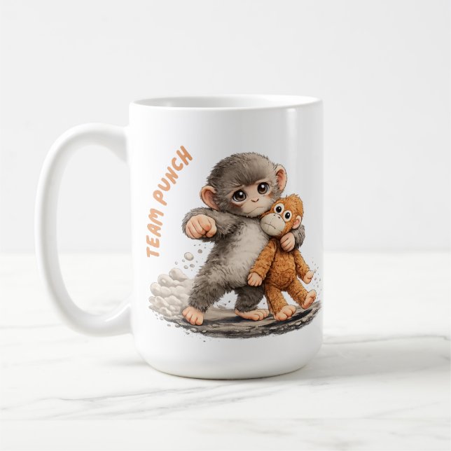 Mug Team Punch - Baby Monkey Punch, team punch bébé mo (Gauche)