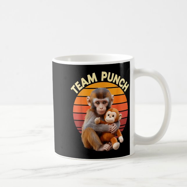 Mug Team Punch Monkey Plush Retro Sun (Droite)