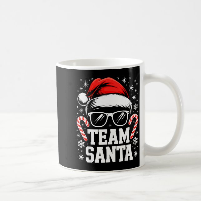 Mug Team Santa Shirt Adult Kids Christmas Santa Squad  (Droite)