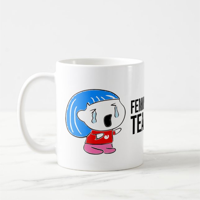 Mug Tears féministe (Gauche)