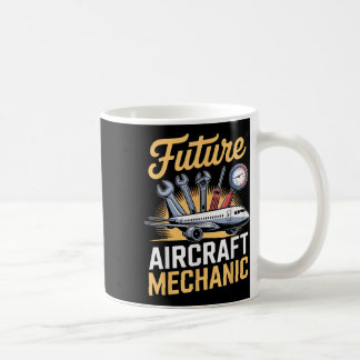 Mug Technicien d'avion de maintenance Avenir Avion Moi
