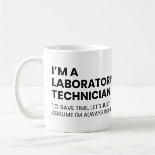 Mug Technicien de laboratoire Citation drôle de scient