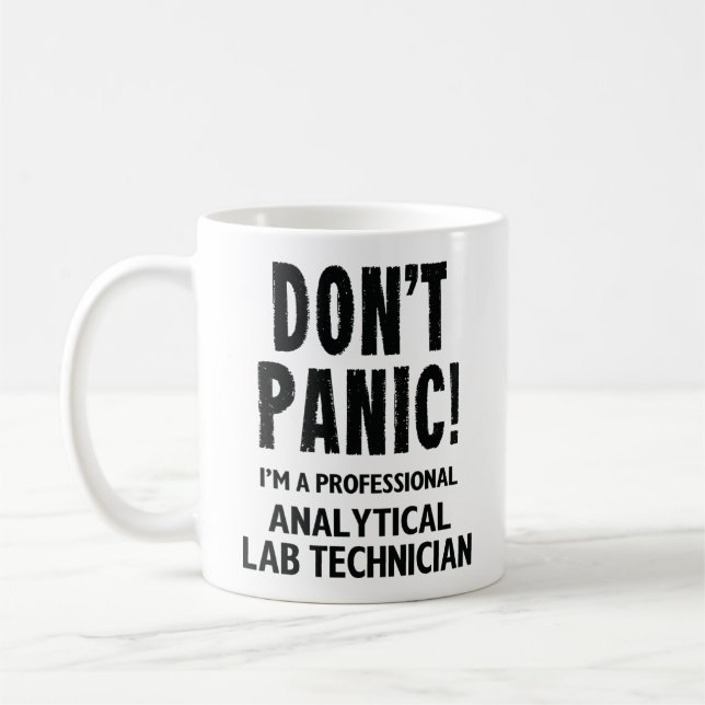 Mug Technicien de laboratoire d'analyse (Gauche)