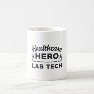 Mug Technicien de laboratoire de Héros de la santé