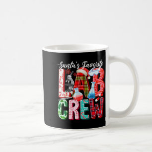 Mug Technicien de laboratoire de Noël de l'équipe préf