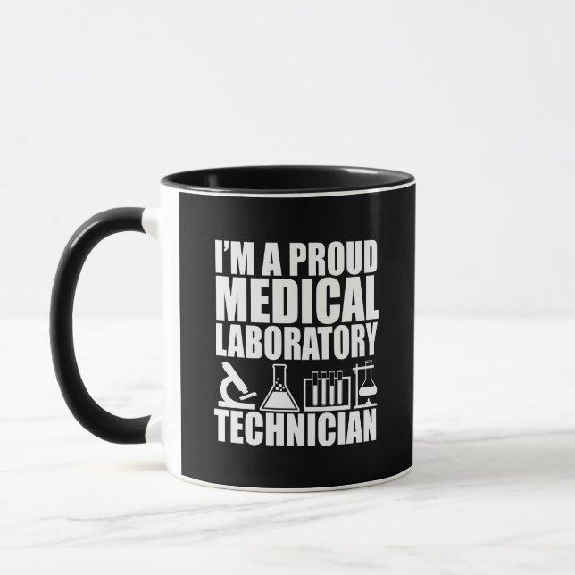 Mug Technicien de laboratoire Médicale (Gauche)