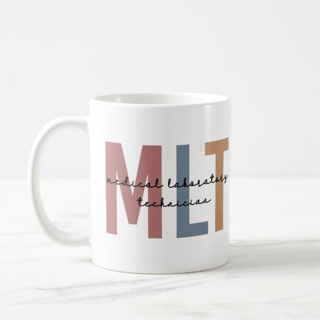 Mug Technicien de laboratoire Médicale MLT Technique d (Gauche)