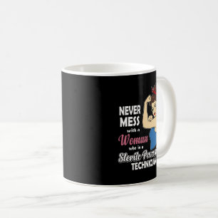 Mug Technicien de traitement stérile Cadeau Femmes Aut
