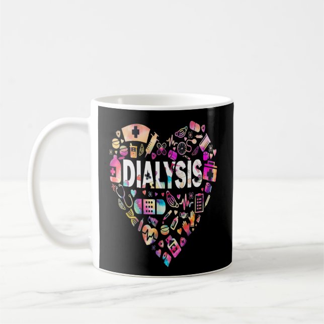 Mug Technicien en dialyse Nephrologie Tech (Gauche)