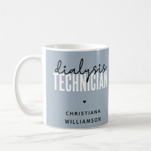 Mug Technicien en dialyse personnalisé Cadeaux pour