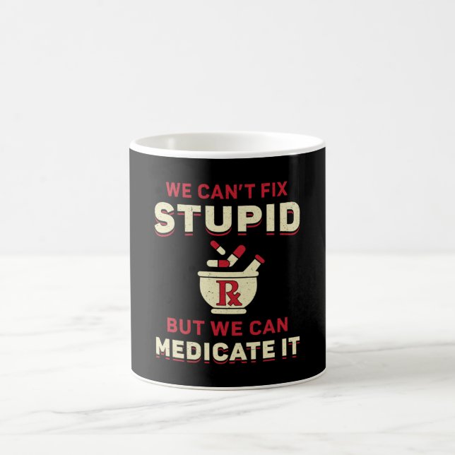 Mug Technicien en pharmacie Nous ne pouvons pas répare (Centre)